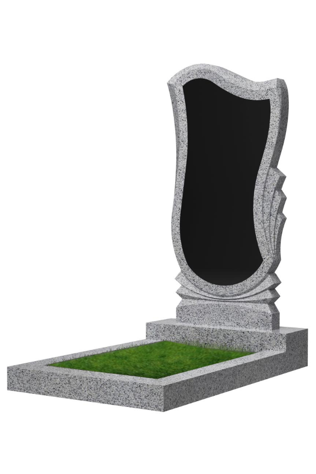 Комбинированные памятники со вставкой